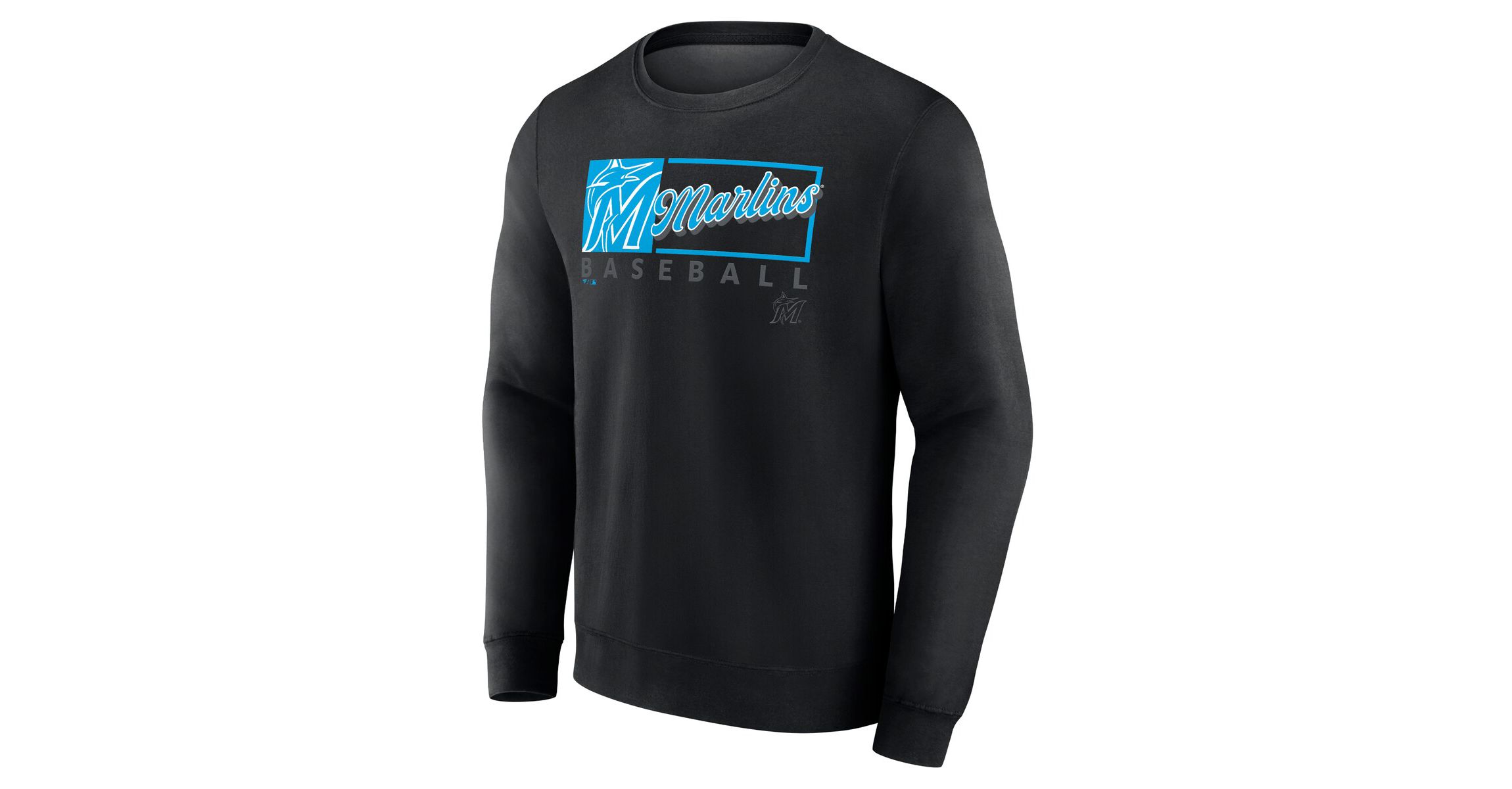 MLB Fanatics Miami Marlins Focus Fleece Pullover Sweatshirt