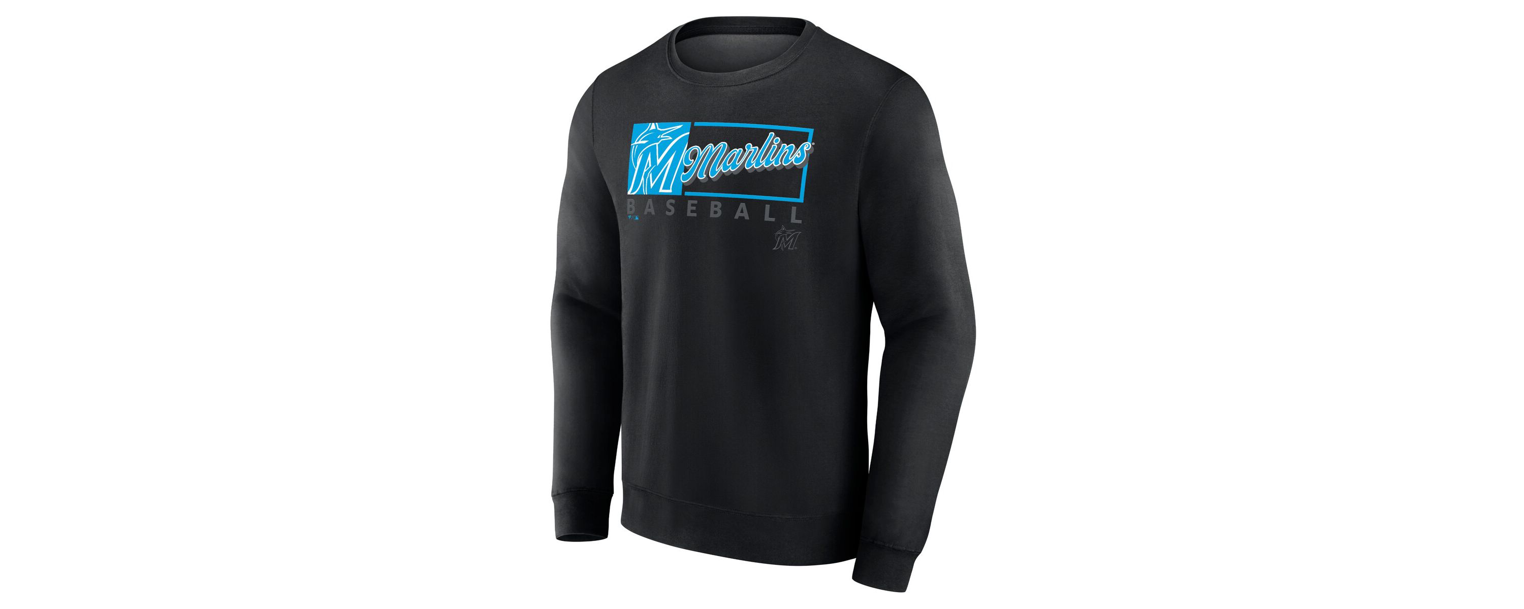 MLB Fanatics Miami Marlins Focus Fleece Pullover Sweatshirt