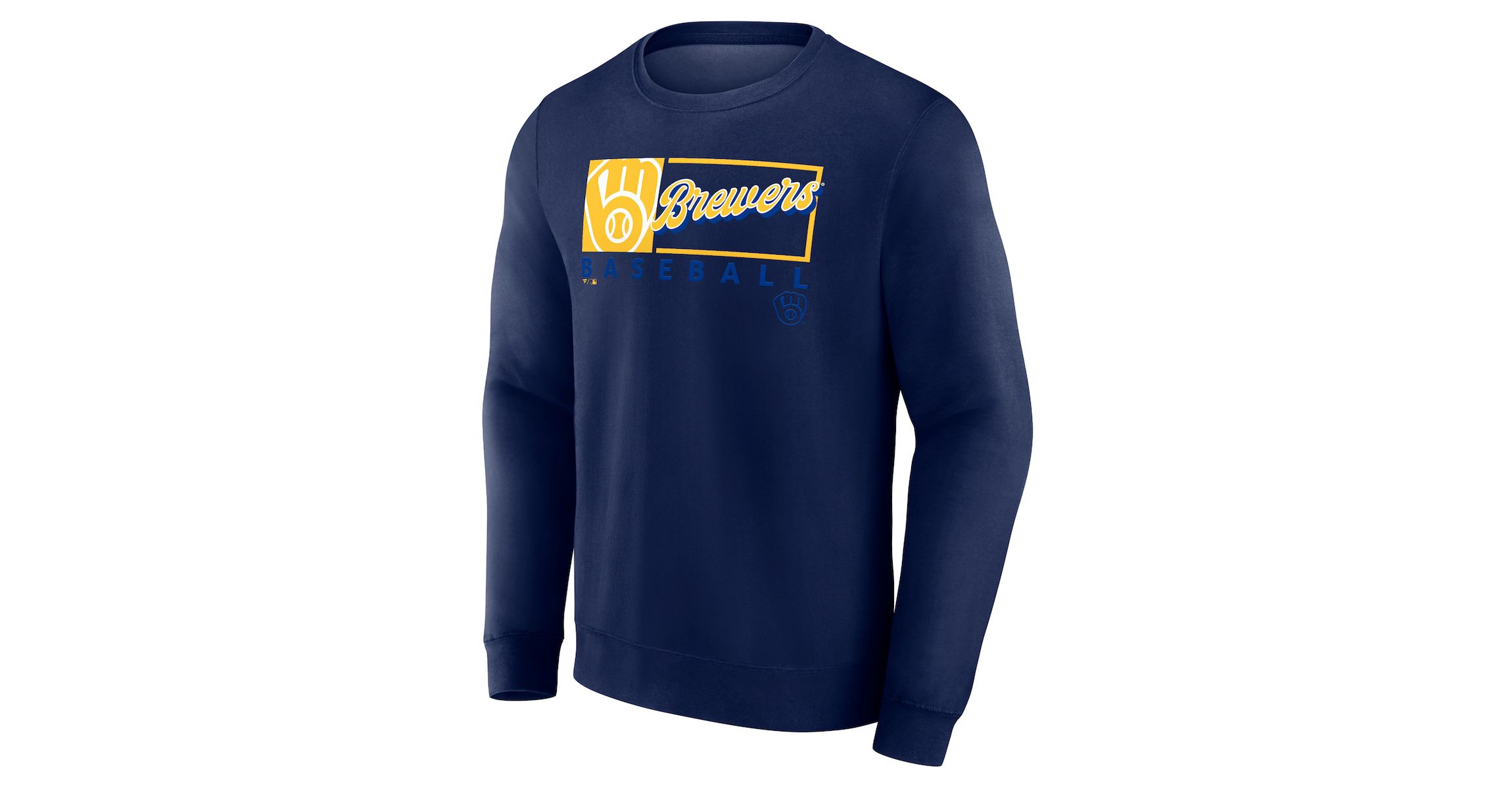 MLB Fanatics Milwaukee Brewers Focus Fleece Pullover Sweatshirt