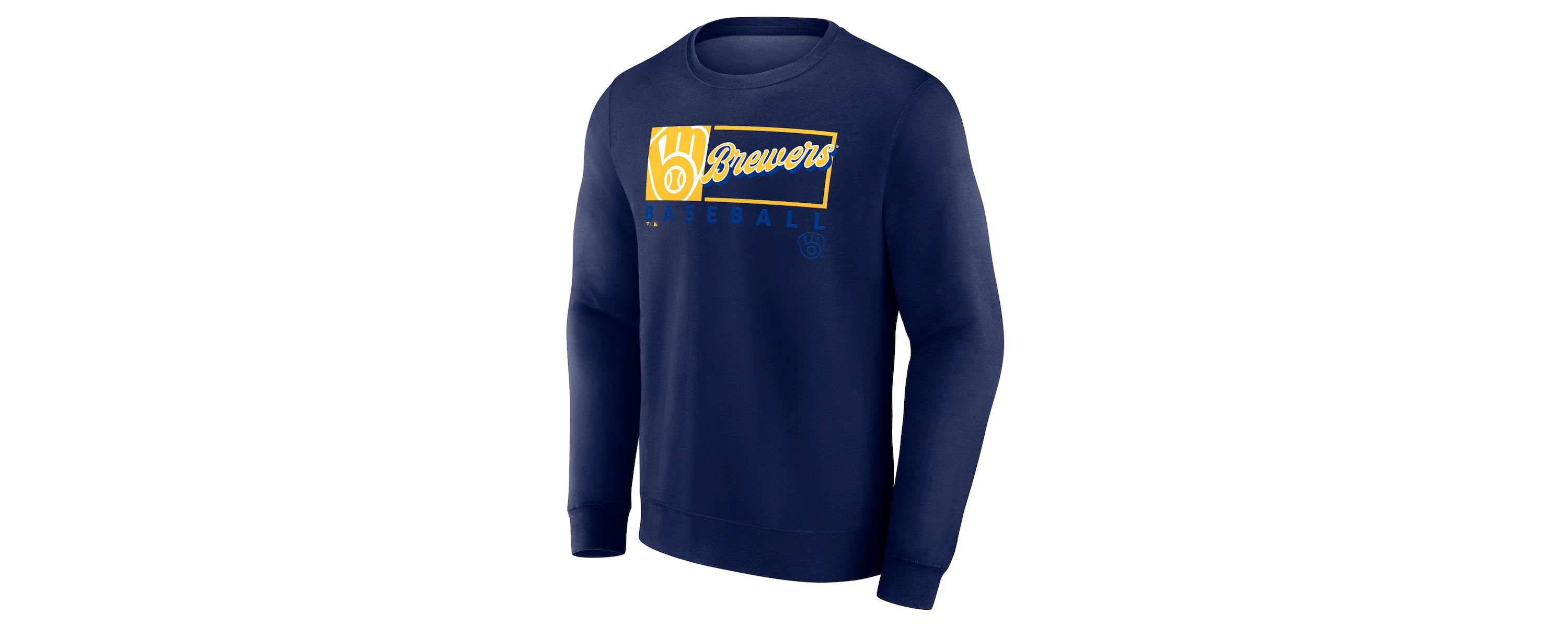 MLB Fanatics Milwaukee Brewers Focus Fleece Pullover Sweatshirt