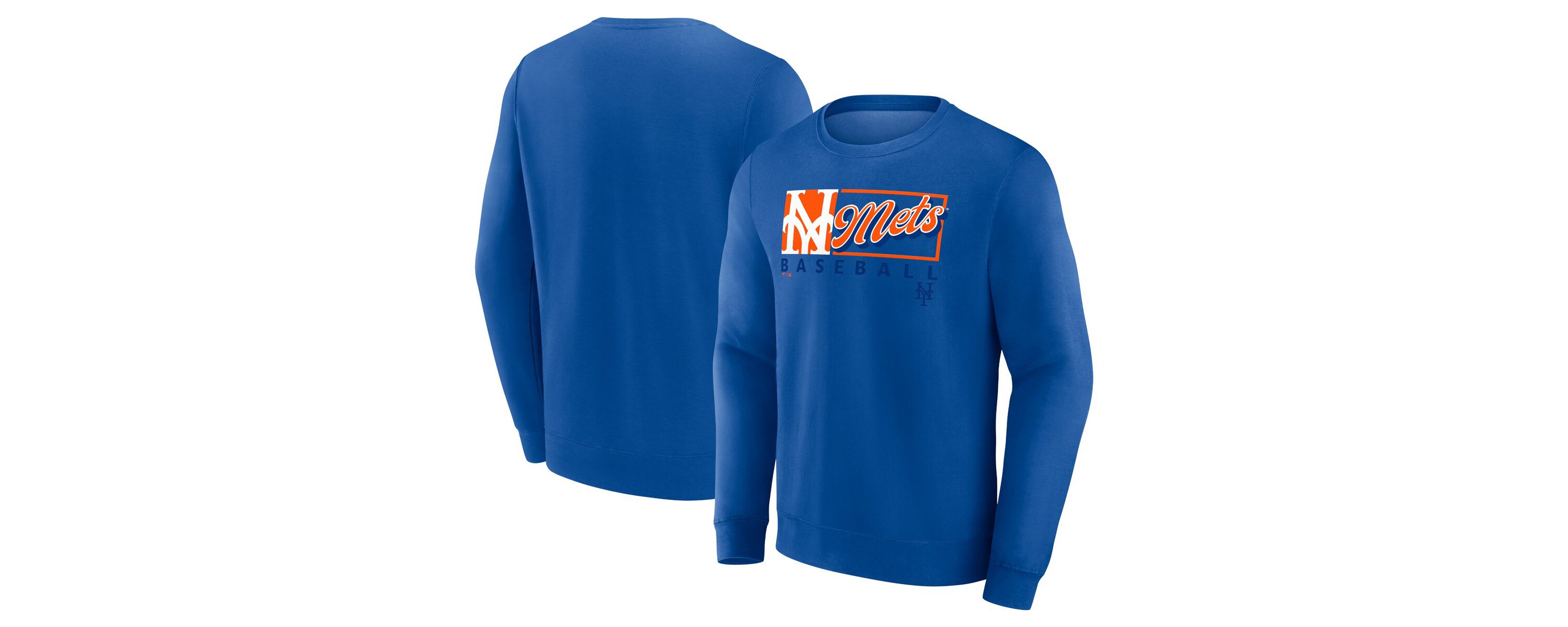 MLB Fanatics New York Mets Focus Fleece Pullover Sweatshirt