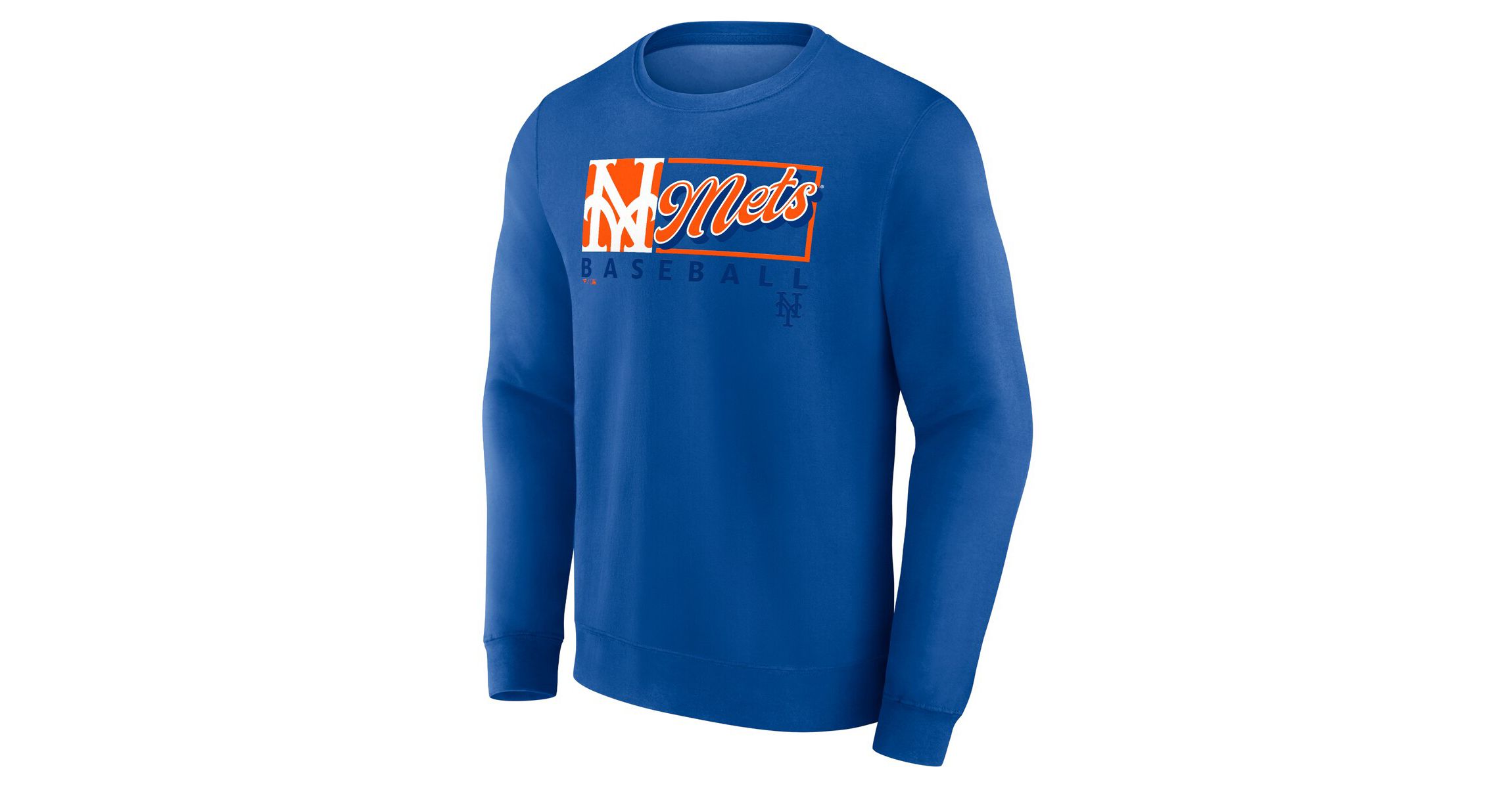 MLB Fanatics New York Mets Focus Fleece Pullover Sweatshirt