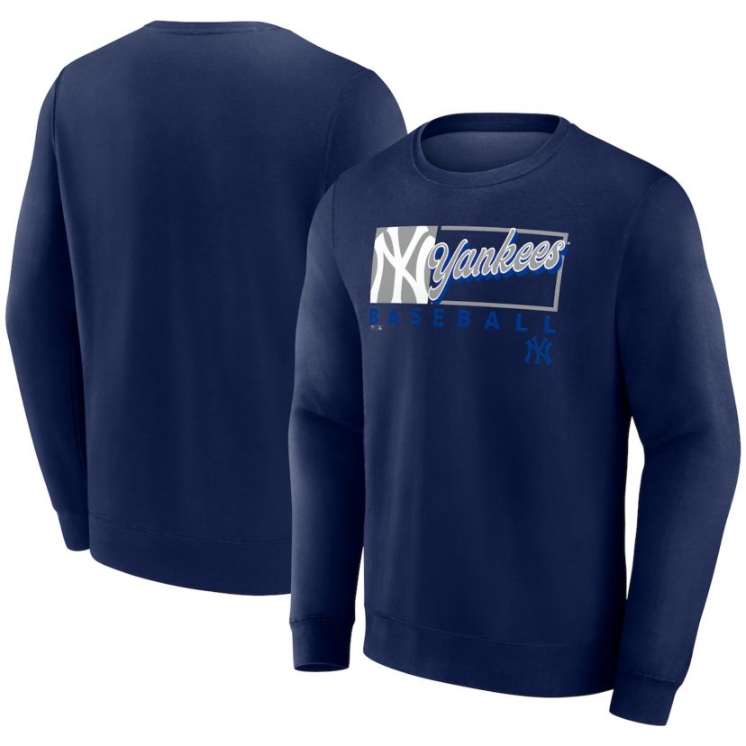 MLB Fanatics New York Yankees Focus Fleece Pullover Sweatshirt