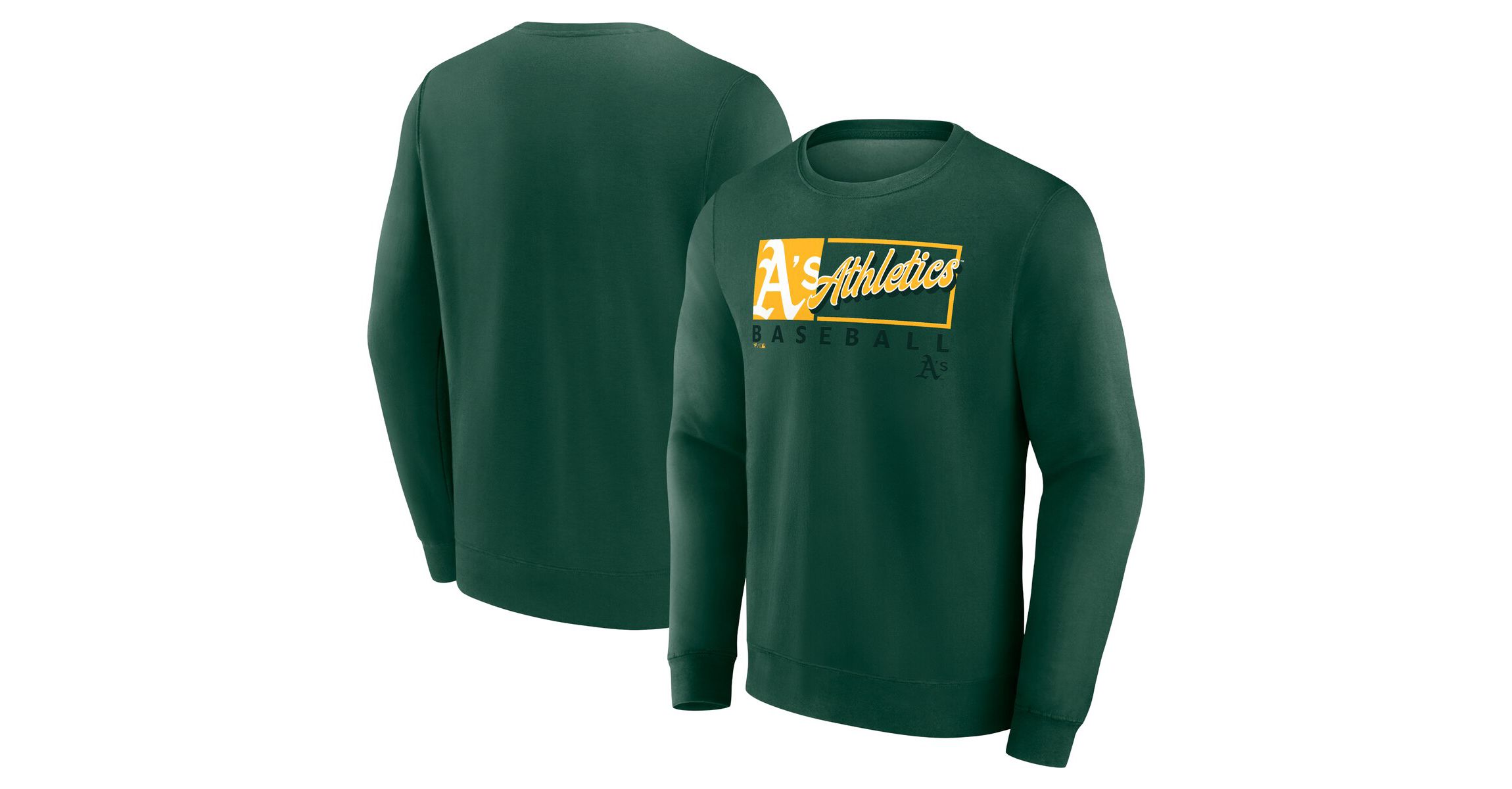 Oakland Athletics MLB Fanatics Athletics Focus Fleece Pullover Sweatshirt
