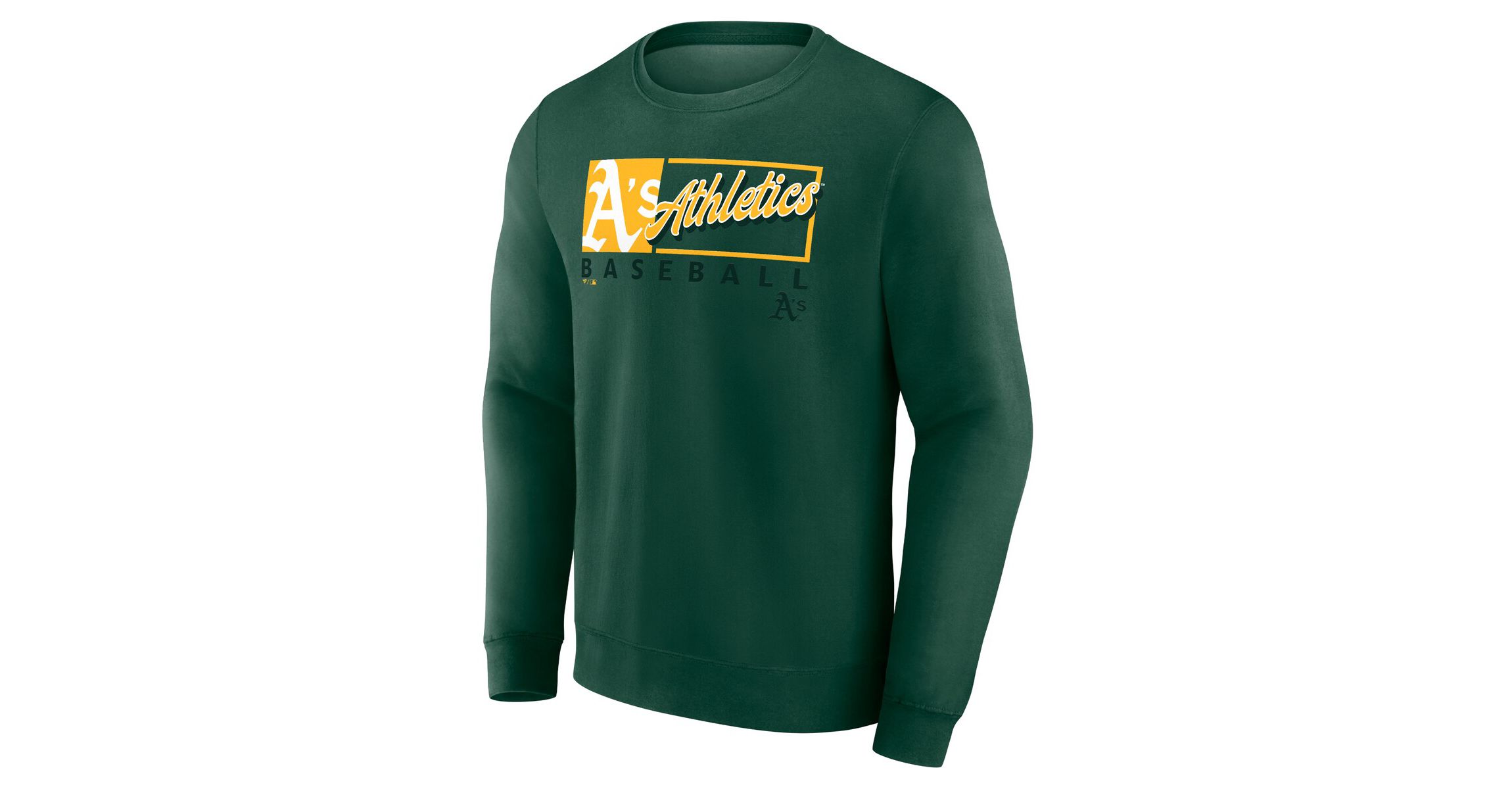 Oakland Athletics MLB Fanatics Athletics Focus Fleece Pullover Sweatshirt
