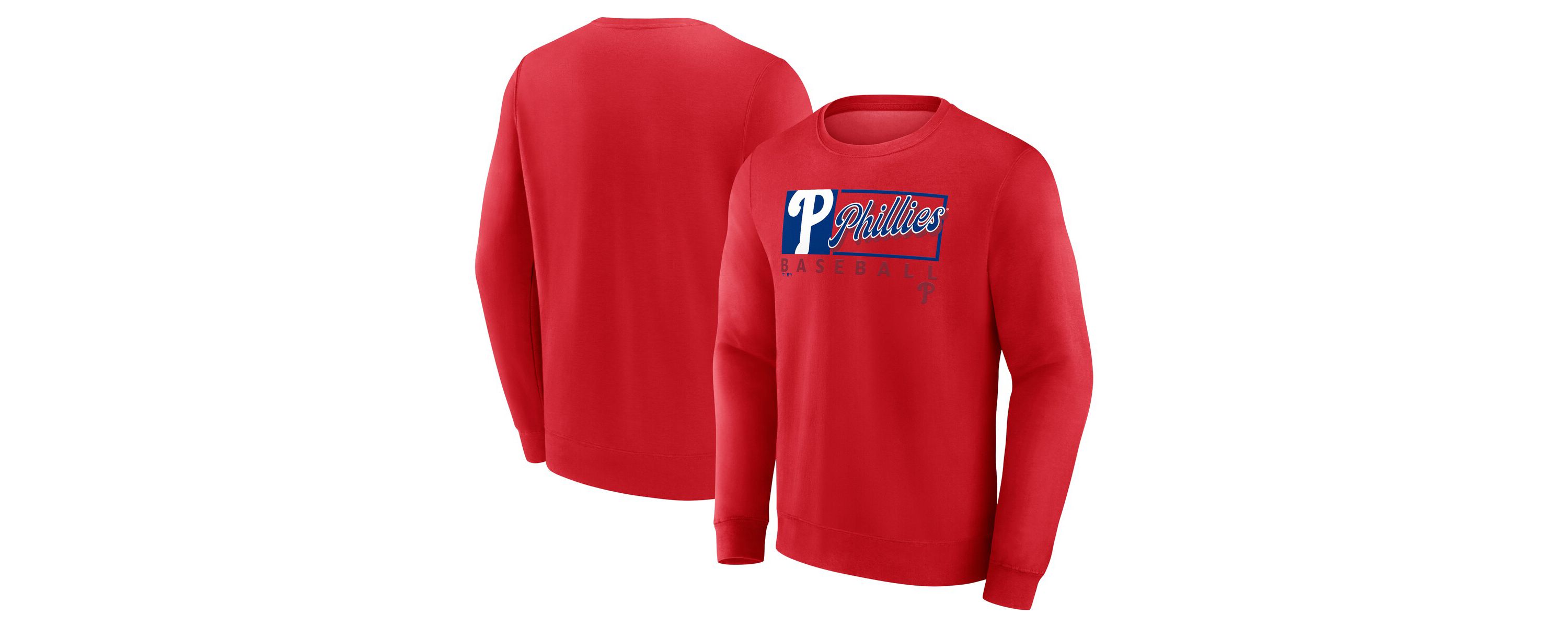 MLB Fanatics Philadelphia Phillies Focus Fleece Pullover Sweatshirt