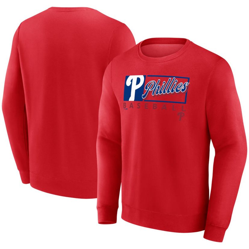 MLB Fanatics Philadelphia Phillies Focus Fleece Pullover Sweatshirt