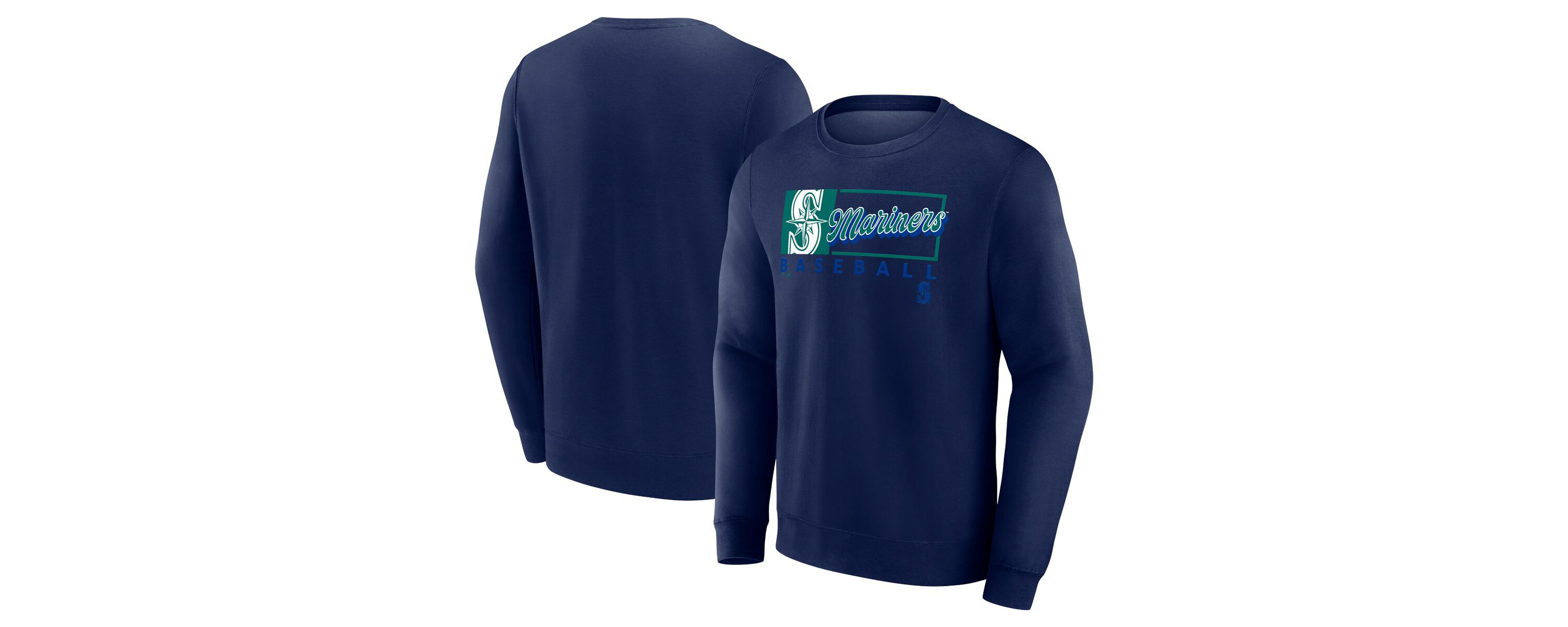 MLB Fanatics Seattle Mariners Focus Fleece Pullover Sweatshirt