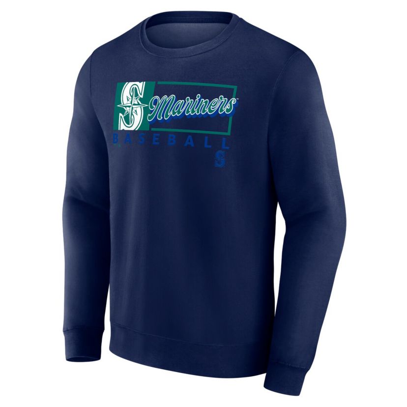 MLB Fanatics Seattle Mariners Focus Fleece Pullover Sweatshirt