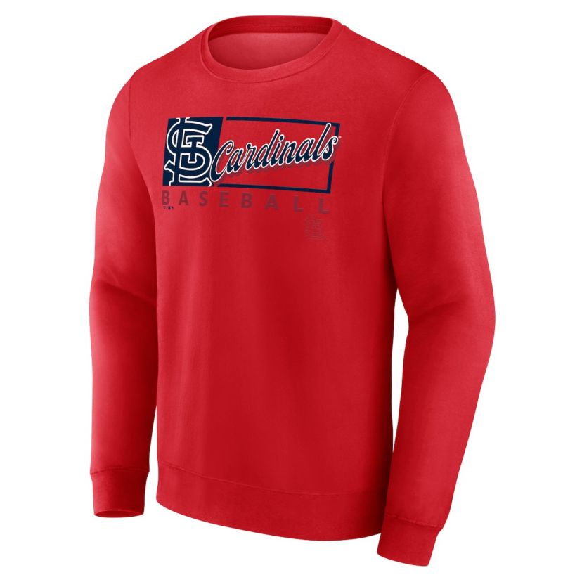 MLB Fanatics St. Louis Cardinals Focus Fleece Pullover Sweatshirt