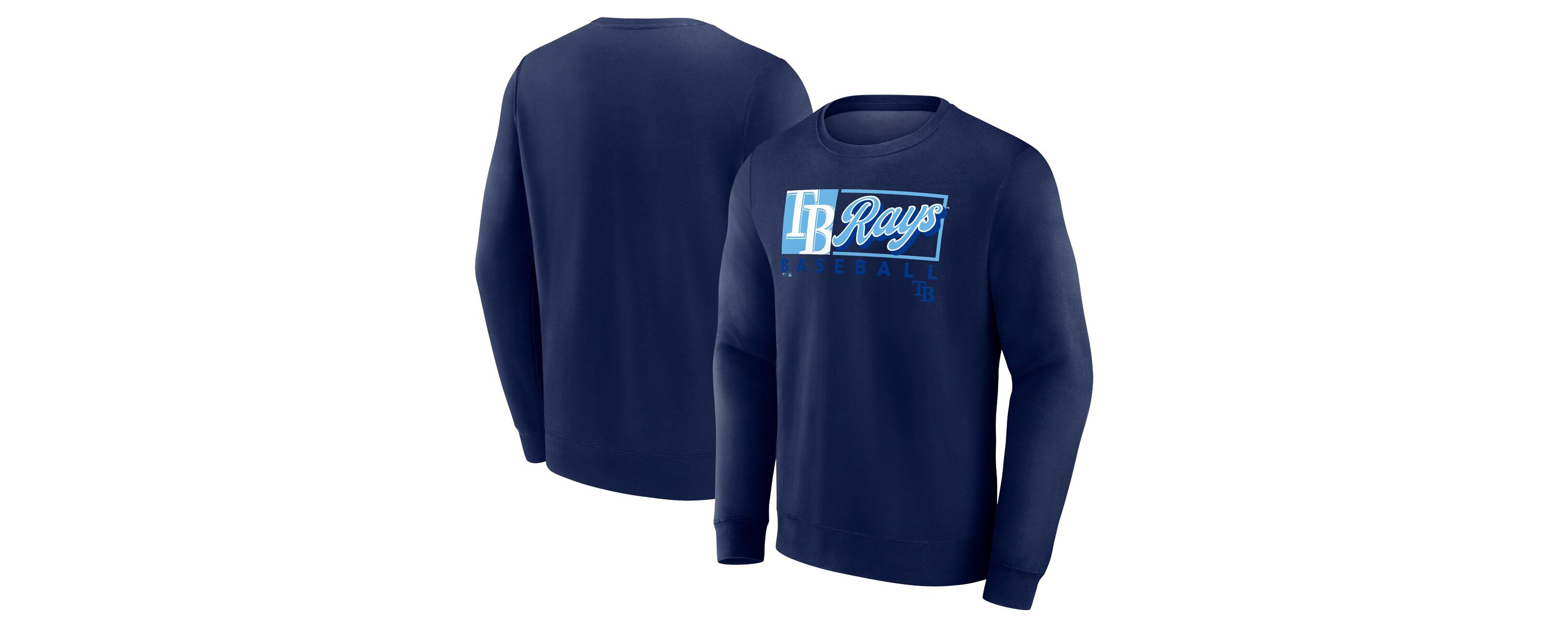 MLB Fanatics Tampa Bay Rays Focus Fleece Pullover Sweatshirt