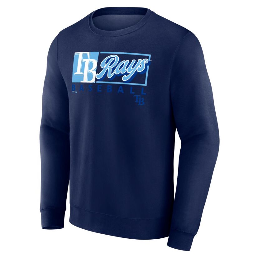 MLB Fanatics Tampa Bay Rays Focus Fleece Pullover Sweatshirt