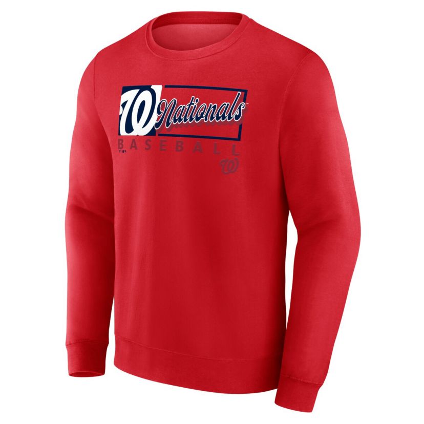 MLB Fanatics Washington Nationals Focus Fleece Pullover Sweatshirt