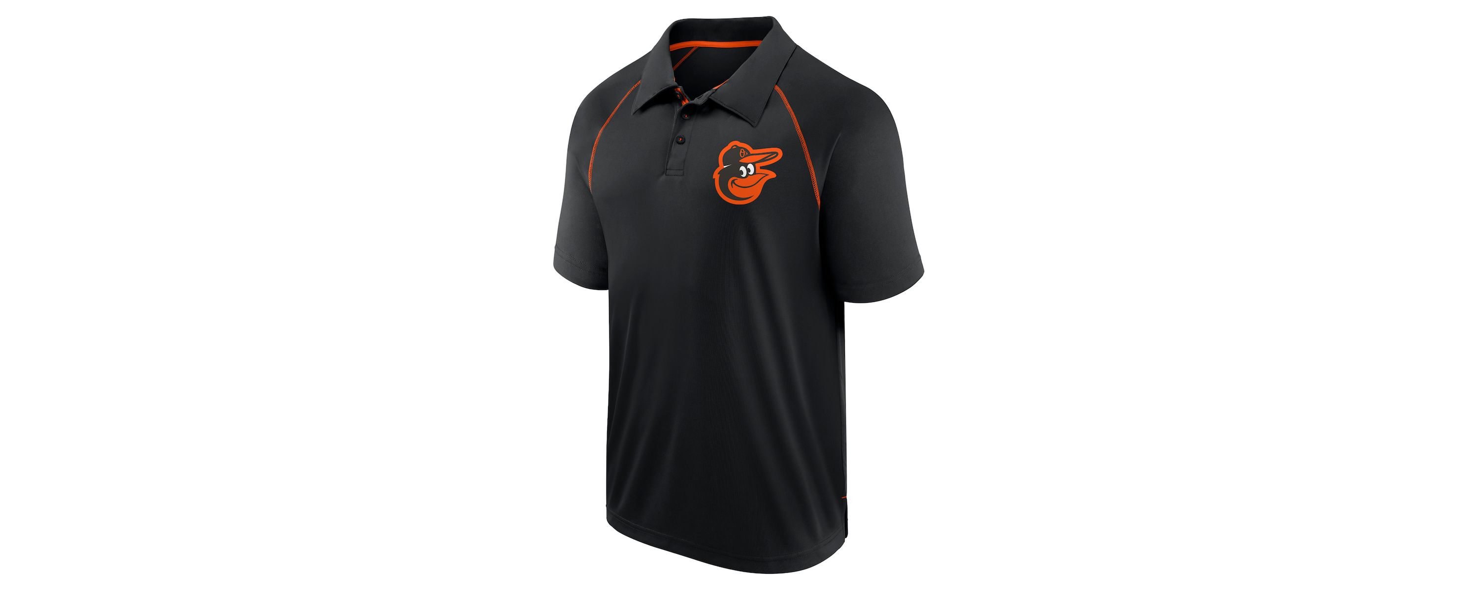 MLB Fanatics Baltimore Orioles Strong Alone Raglan Polo