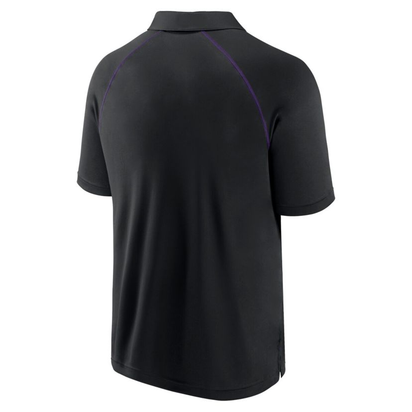MLB Fanatics Colorado Rockies Strong Alone Raglan Polo
