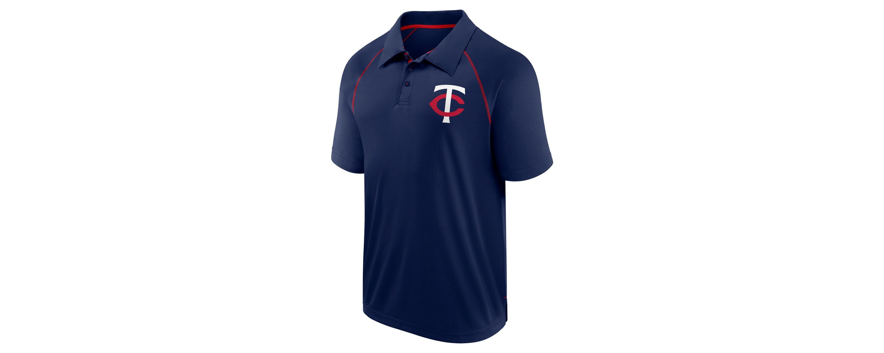 MLB Fanatics Minnesota Twins Strong Alone Raglan Polo
