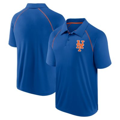 Men's MLB Fanatics New York Mets Strong Alone Raglan Polo, Small