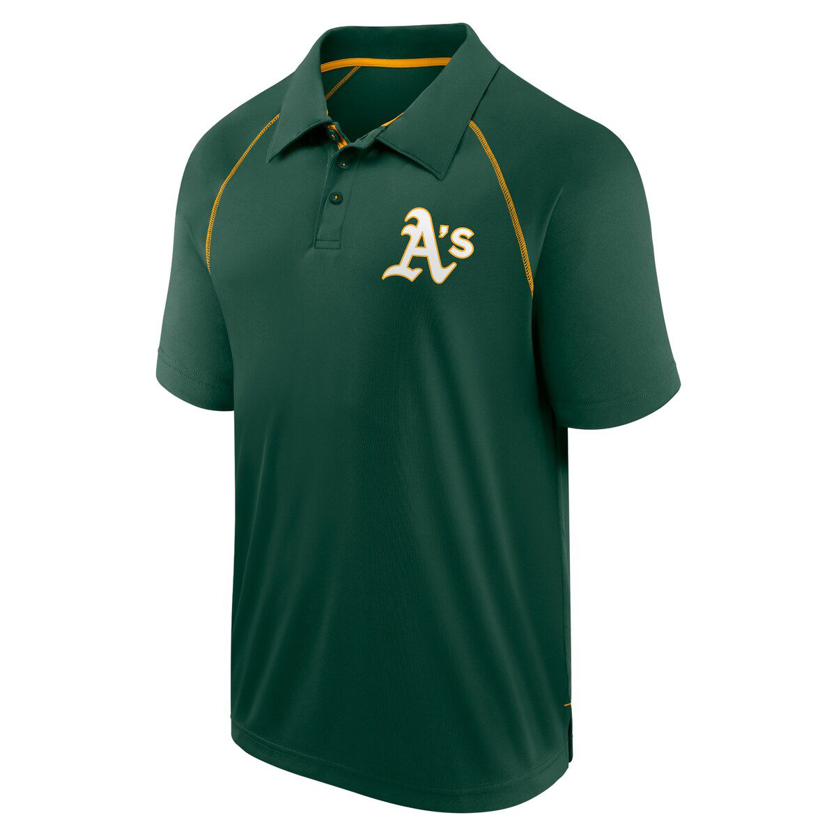 Oakland Athletics MLB Fanatics Athletics Strong Alone Raglan Polo