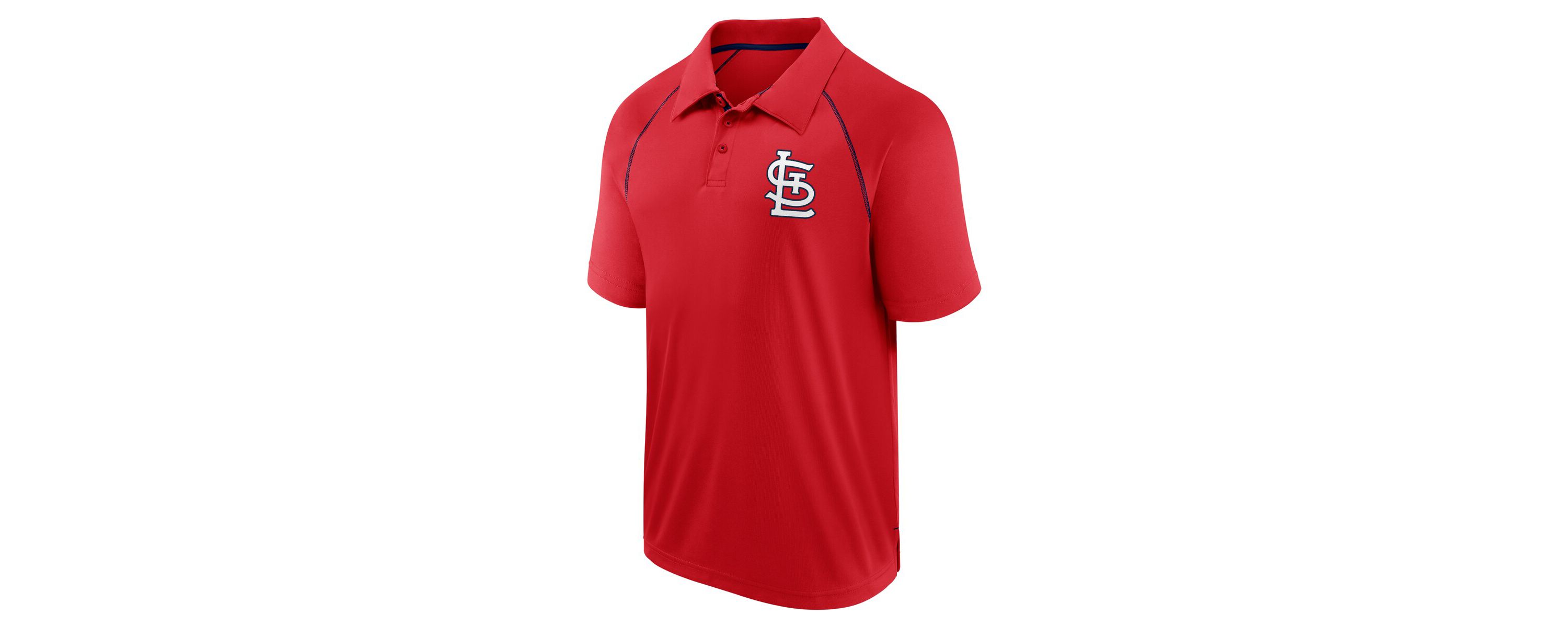 MLB Fanatics St. Louis Cardinals Strong Alone Raglan Polo