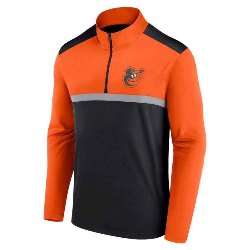 MLB Fanatics Baltimore Orioles Unstoppable Quarter-Zip Top