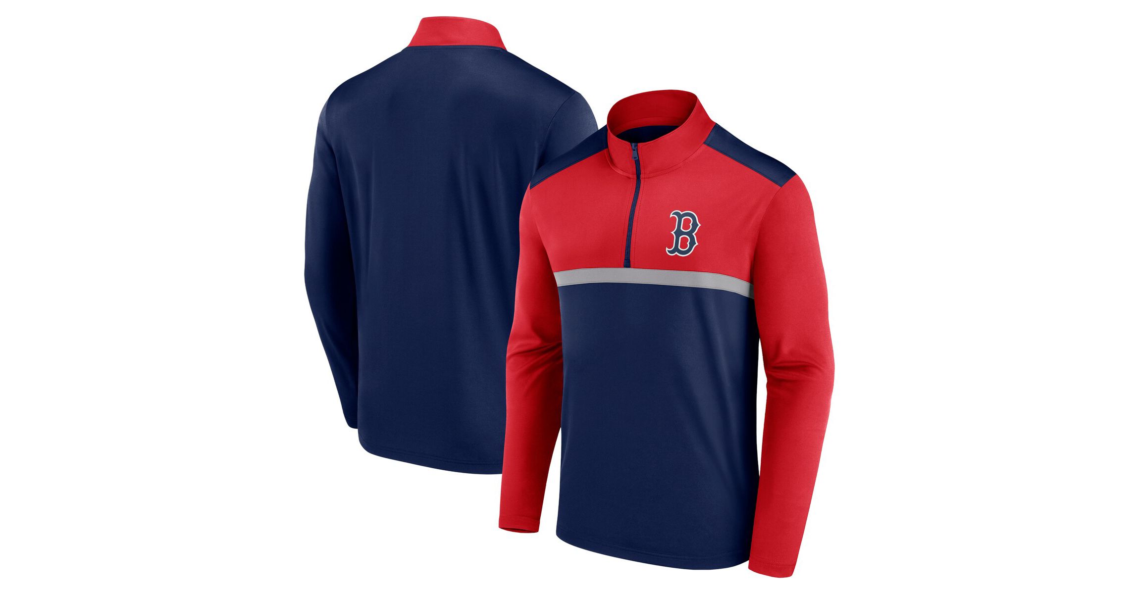 Boston Red Sox MLB Fanatics Boston Sox Unstoppable Quarter-Zip Top