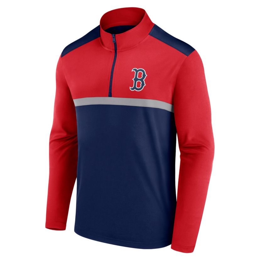 Boston Red Sox MLB Fanatics Boston Sox Unstoppable Quarter-Zip Top