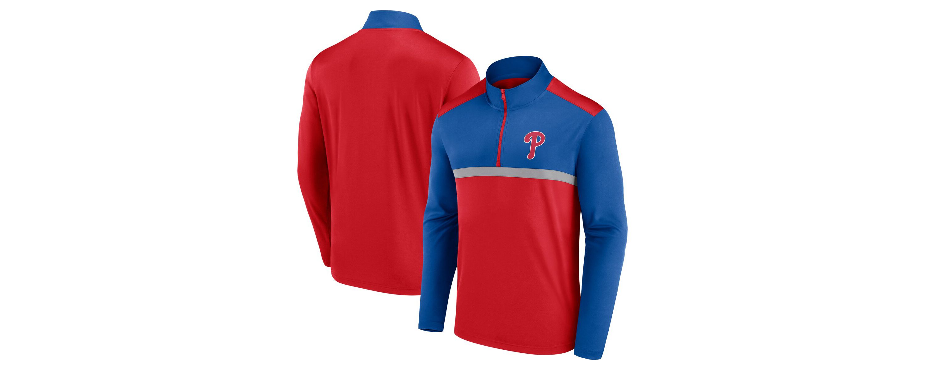 MLB Fanatics Philadelphia Phillies Unstoppable Quarter-Zip Top