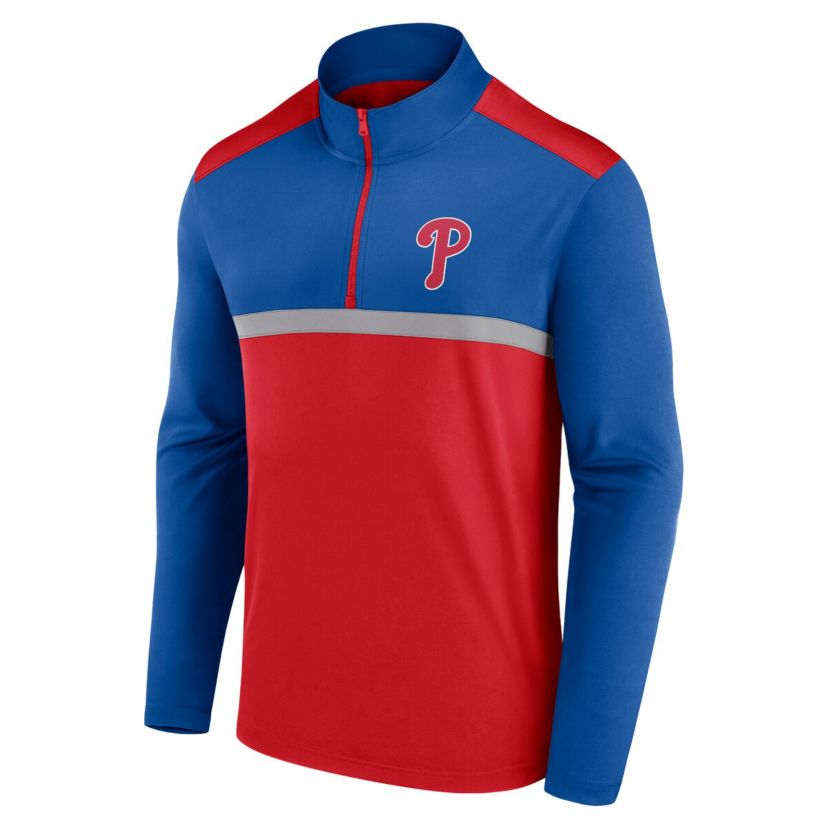 MLB Fanatics Philadelphia Phillies Unstoppable Quarter-Zip Top