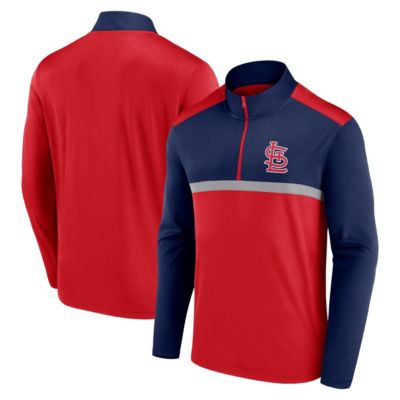 Men's MLB Fanatics St. Louis Cardinals Unstoppable Quarter-Zip Top, Red, Small