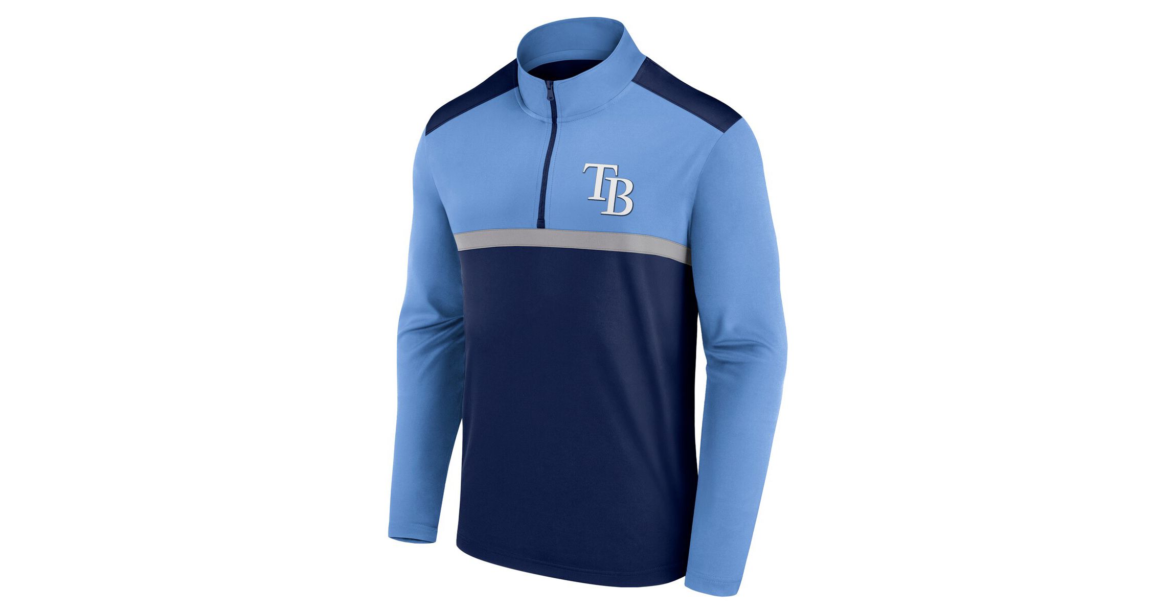 MLB Fanatics Tampa Bay Rays Unstoppable Quarter-Zip Top