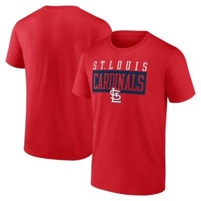 Men's MLB Fanatics St. Louis Cardinals Hard To Beat T-Shirt, Red, Small