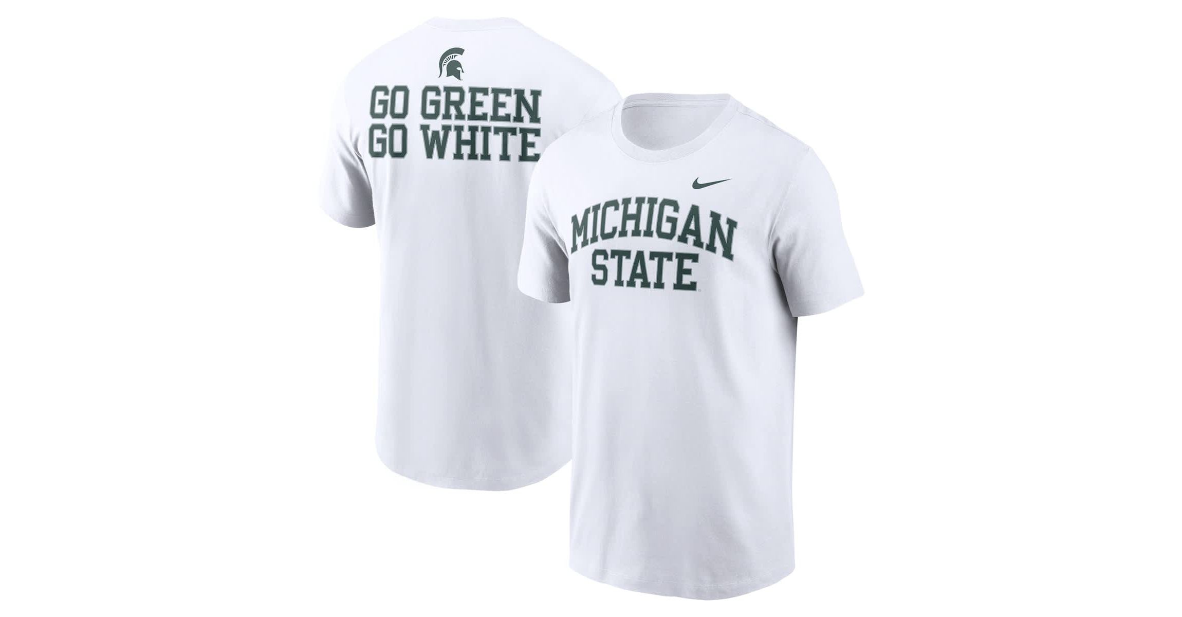 NCAA Nike Michigan State Spartans Blitz 2-Hit T-Shirt