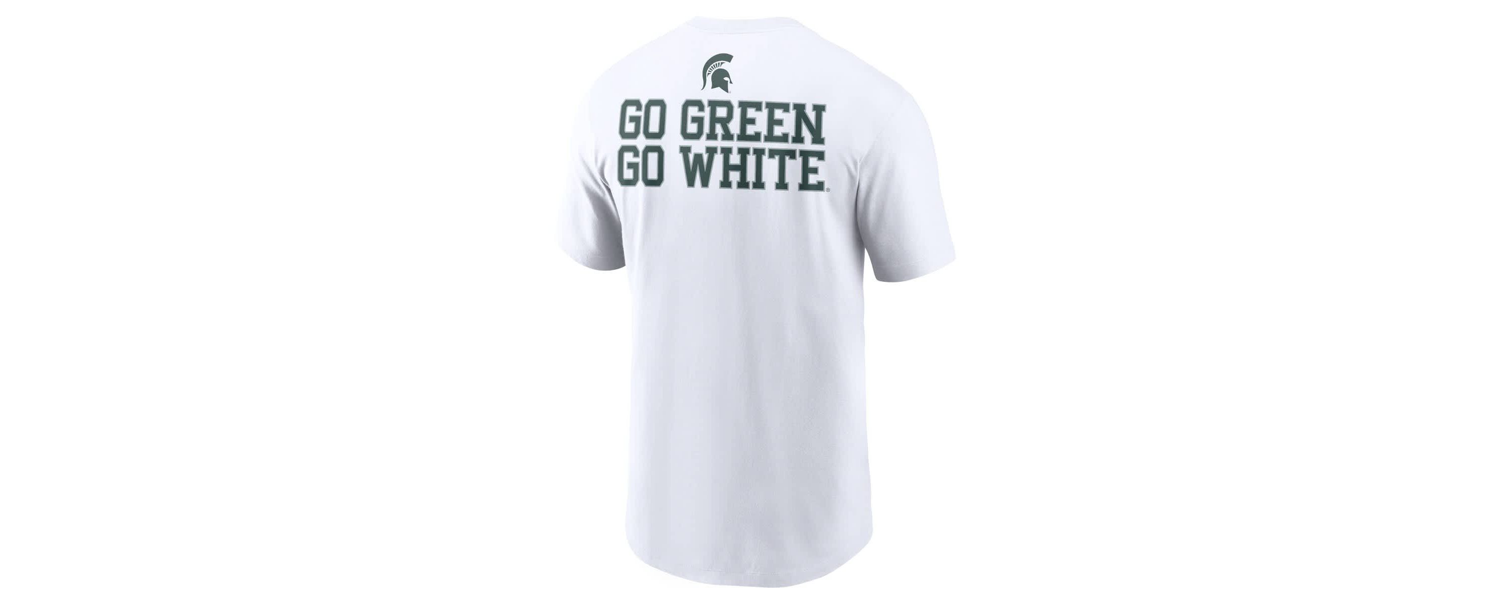 NCAA Nike Michigan State Spartans Blitz 2-Hit T-Shirt