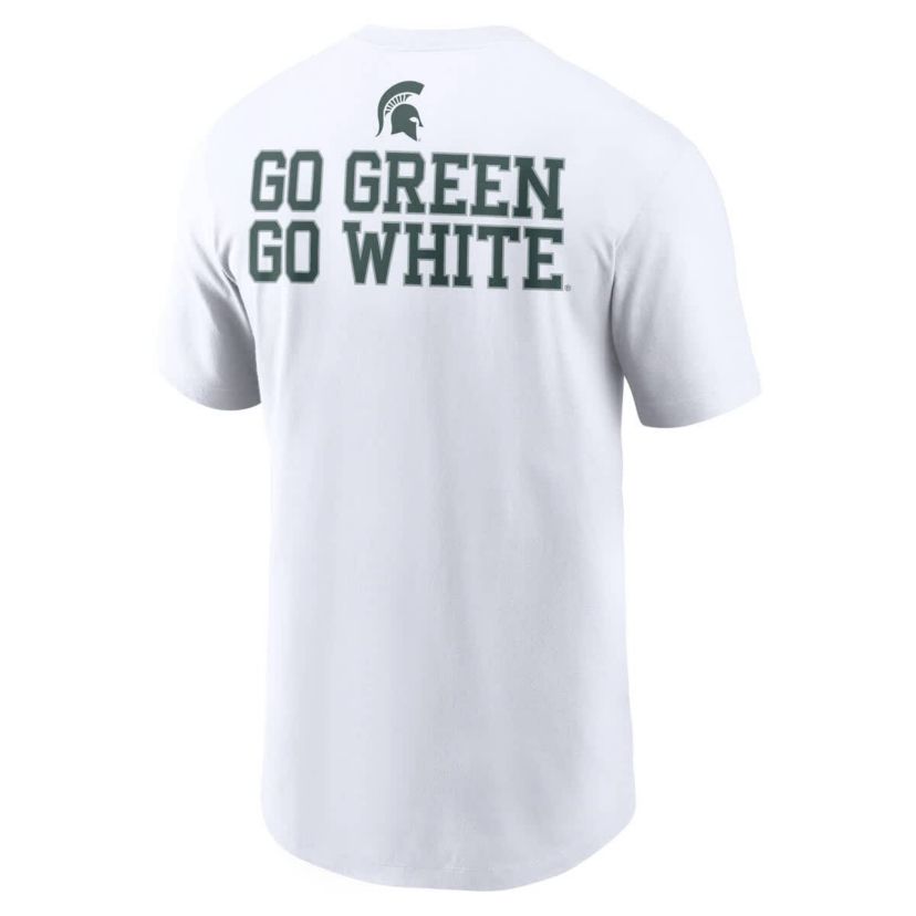 NCAA Nike Michigan State Spartans Blitz 2-Hit T-Shirt