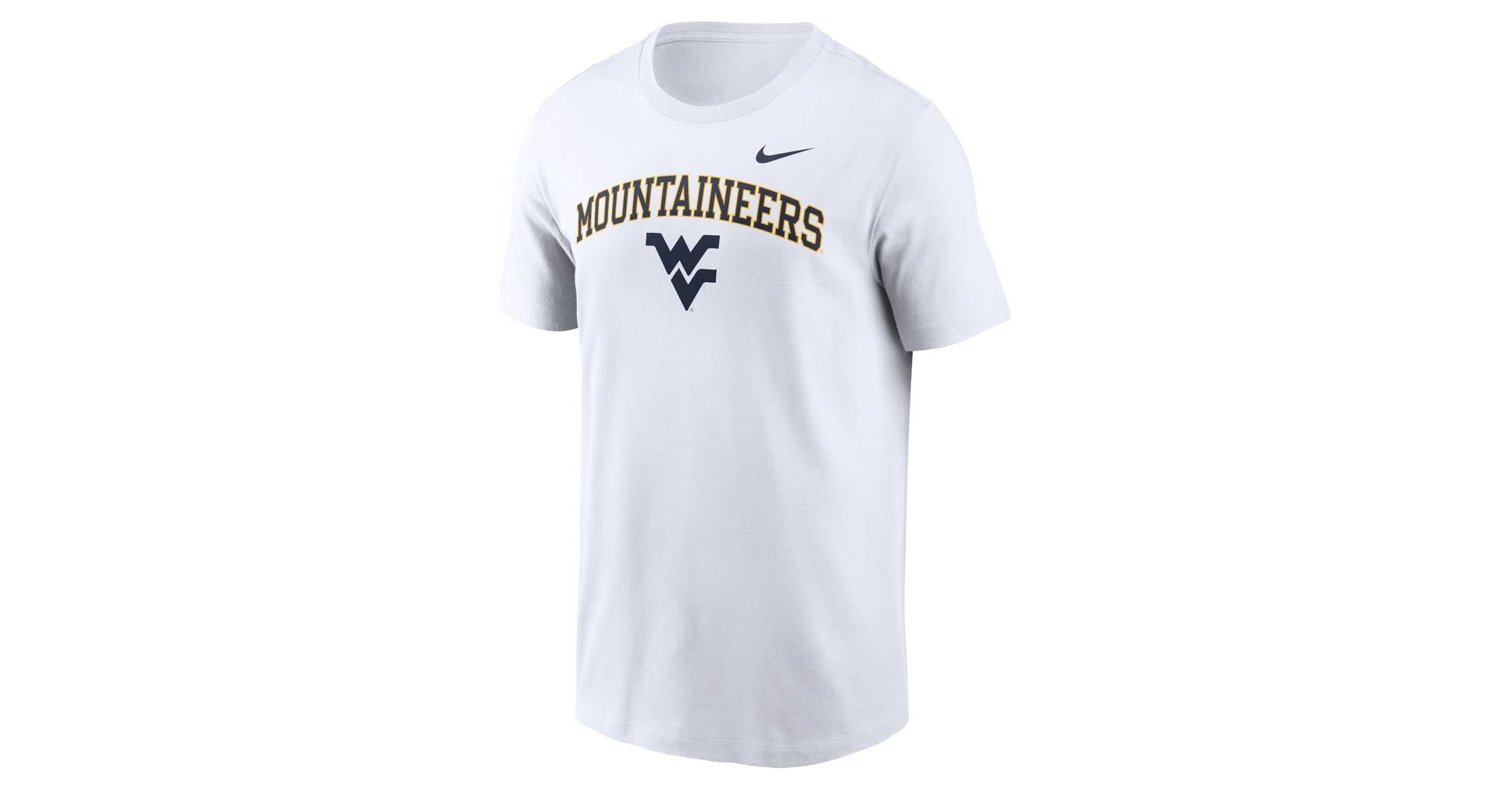 NCAA Nike West Virginia Mountaineers Blitz 2-Hit T-Shirt