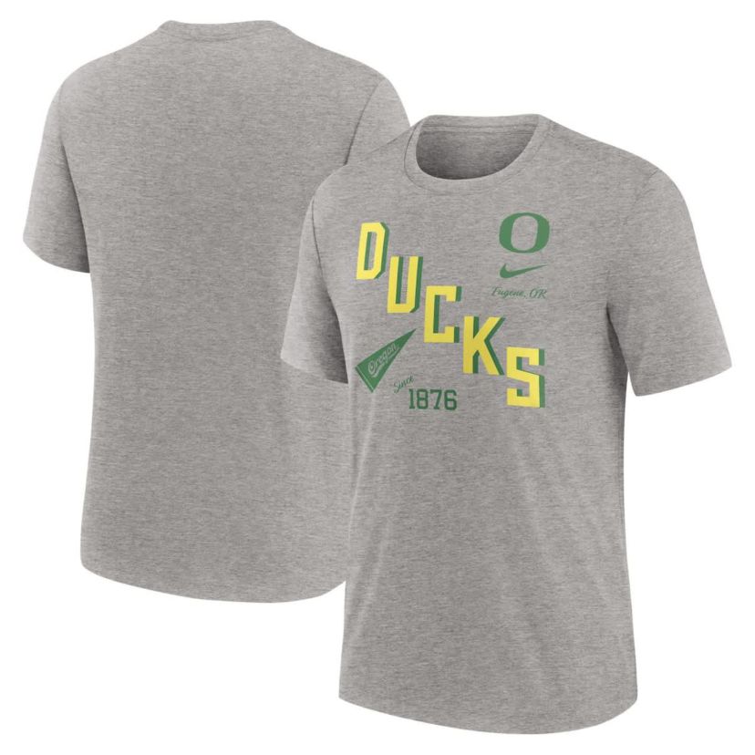 NCAA Nike Oregon Ducks Blitz Roll Call Tri-Blend T-Shirt