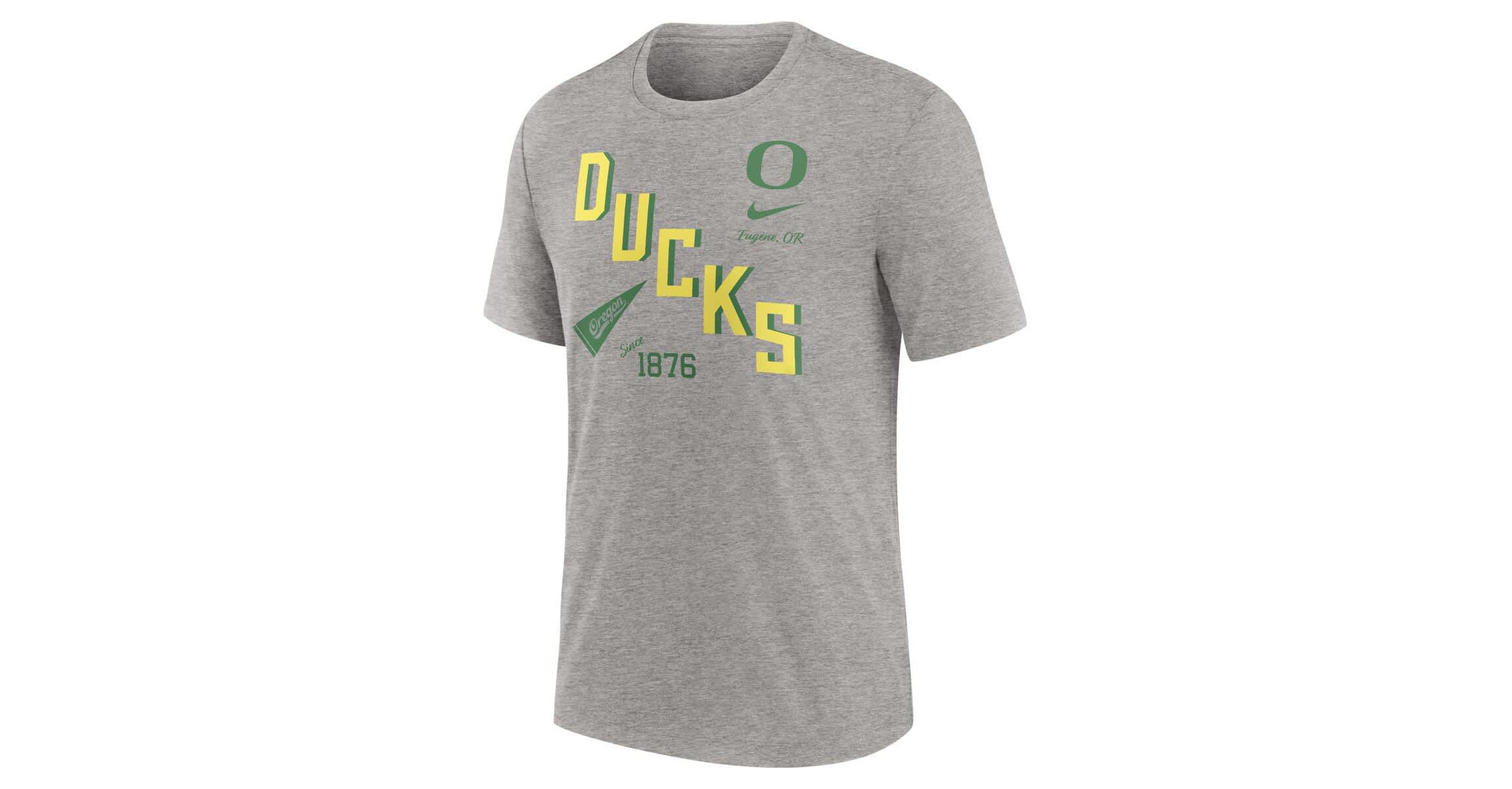 NCAA Nike Oregon Ducks Blitz Roll Call Tri-Blend T-Shirt