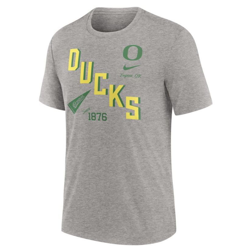 NCAA Nike Oregon Ducks Blitz Roll Call Tri-Blend T-Shirt
