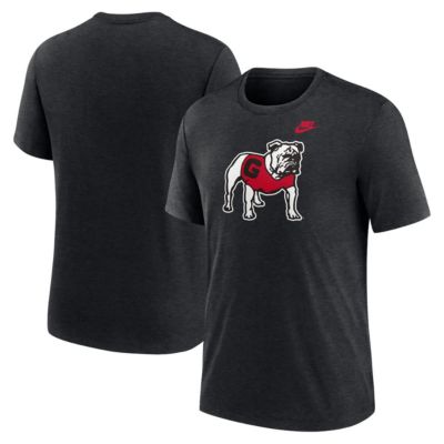 Men's NCAA Nike Georgia Bulldogs Blitz Legacy Primary Tri-Blend T-Shirt, Black, 2XL