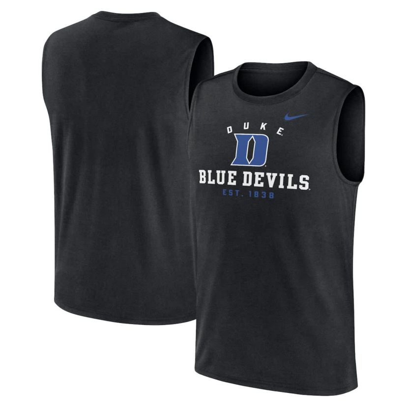 Duke Blue Devils NCAA Nike Duke Devils Primetime Legend Dri-FIT Muscle Tank Top