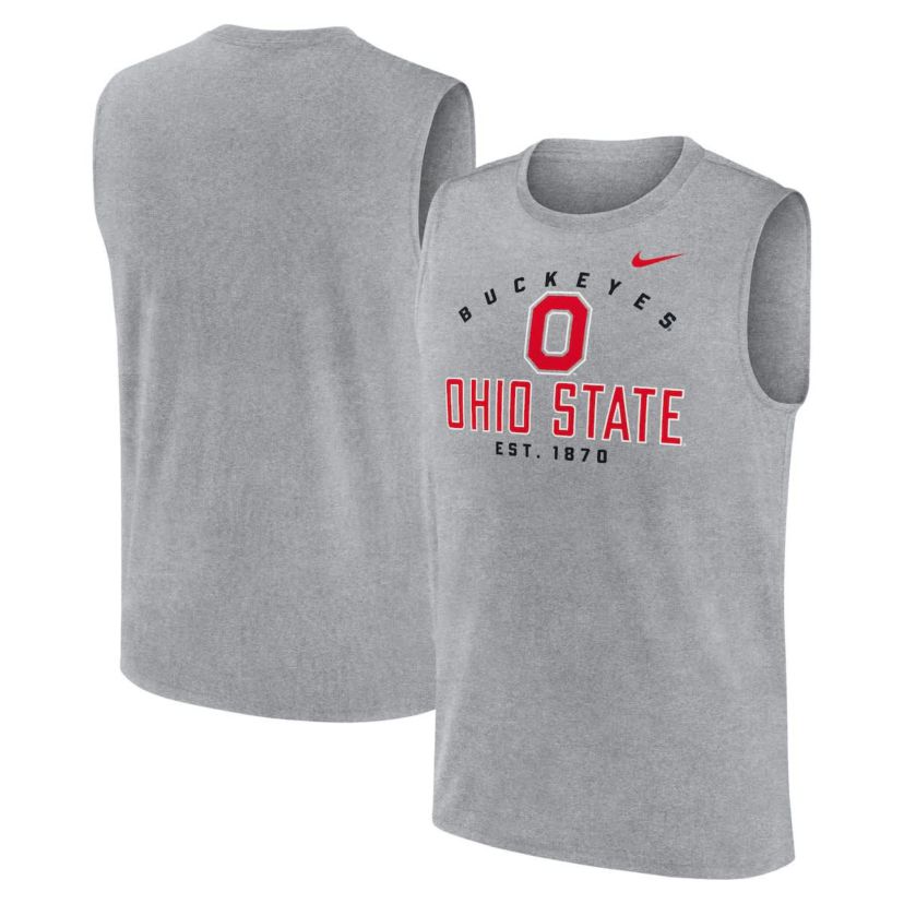 NCAA Nike Ohio State Buckeyes Primetime Legend Dri-FIT Muscle Tank Top