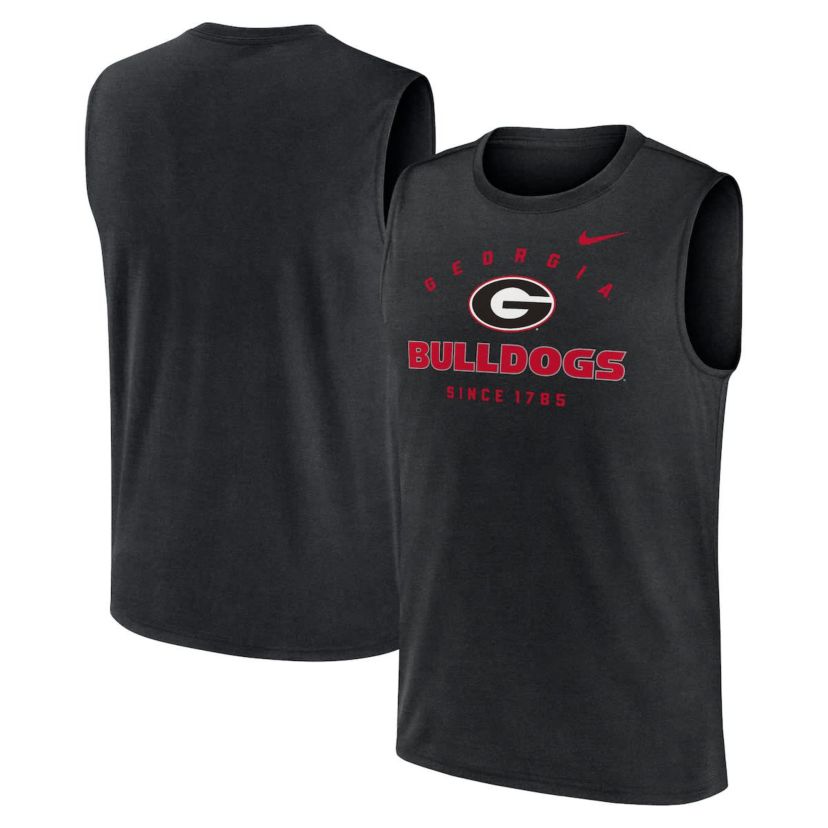 NCAA Nike Georgia Bulldogs Primetime Legend Dri-FIT Muscle Tank Top