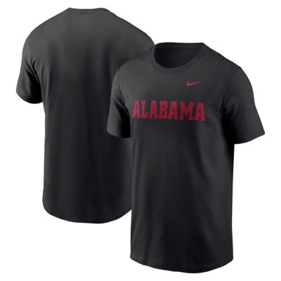 Men's Alabama Crimson Tide NCAA Nike Alabama Tide Primetime Wordmark T-Shirt