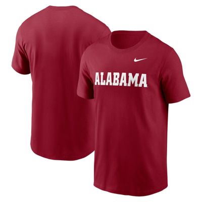 Men's Alabama Crimson Tide NCAA Nike Alabama Tide Primetime Wordmark T-Shirt, XL
