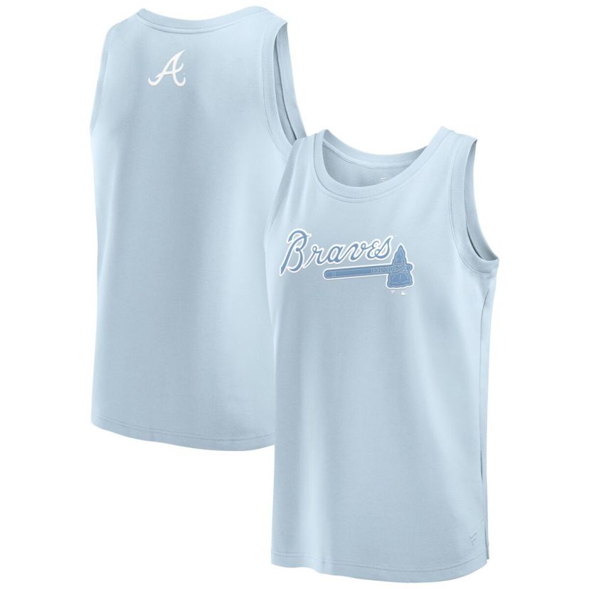 MLB Fanatics Light Atlanta Braves Elements Tank Top