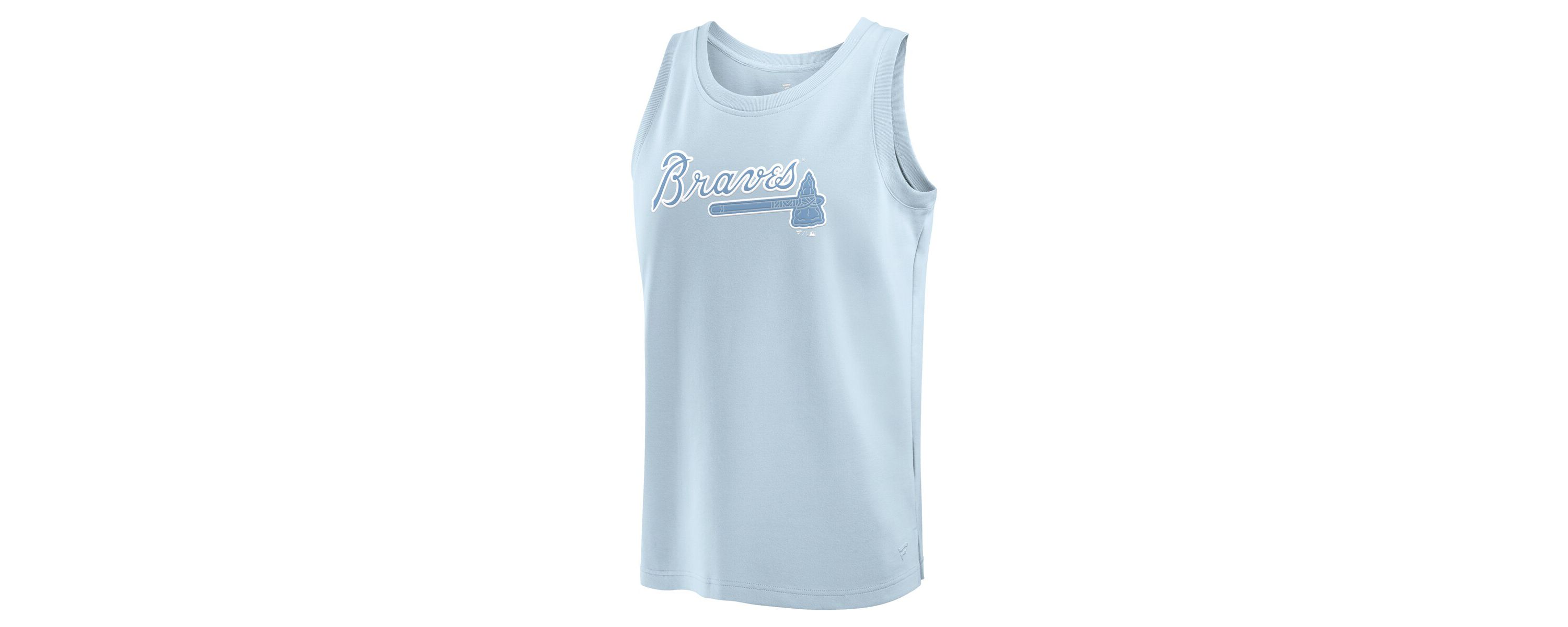 MLB Fanatics Light Atlanta Braves Elements Tank Top