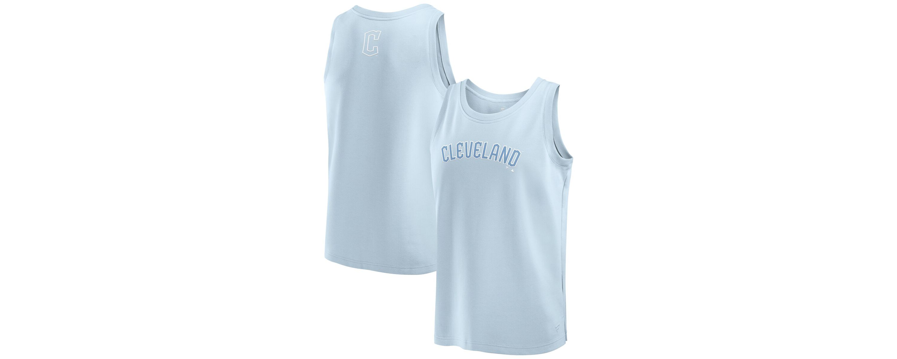 MLB Fanatics Light Cleveland Guardians Elements Tank Top