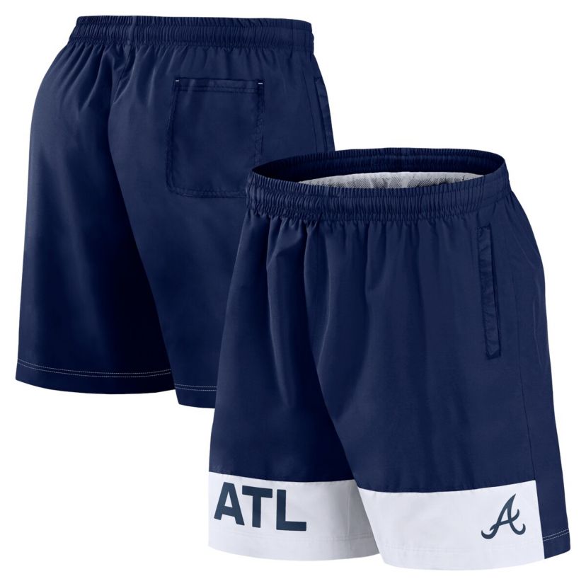 MLB Fanatics Atlanta Braves Elements Swim Shorts