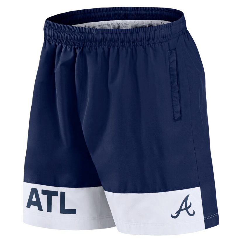 MLB Fanatics Atlanta Braves Elements Swim Shorts