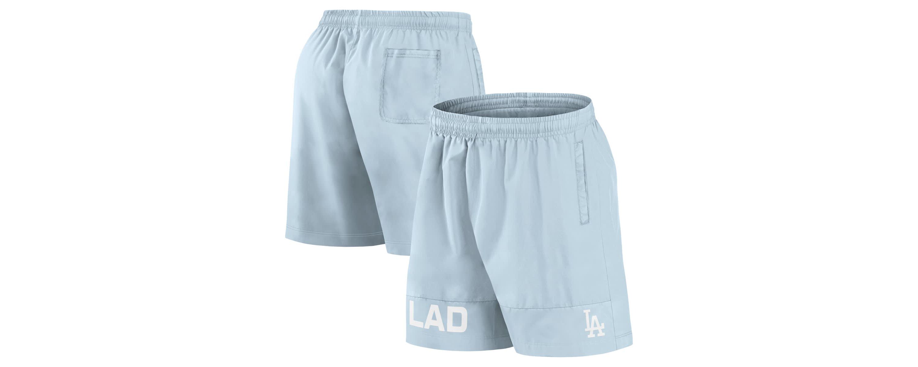 MLB Fanatics Light Los Angeles Dodgers Elements Swim Shorts